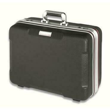 CIMCO 170928 Kožený kufr s řemenem 350x440x240 mm