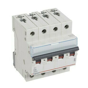 Jistič čtyřpolový LEGRAND 403767 TX3 4P D4 6000A