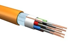 Kabel bezhalogenový JCXFE-R 15x2x1 modrá bez funkční schopností