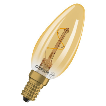 LED žárovka OSRAM 1906LCLB 1,8W/822 230V SFILGDE14FS1