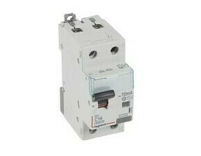 Chránič kombinovaný LEGRAND 410995 DX3 KOMB. 1+N C16 10MA AC 6KA