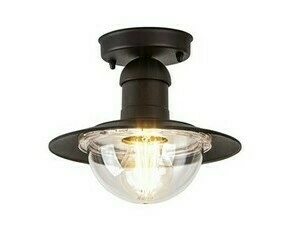 Venkovní stropní svítidlo Oslo černá E27 1×60W RABALUX 8716