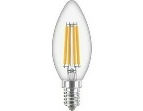 LED žárovka Philips MASTER Candle DT 2.5-25W E14 BA35 CL G, nestmívatelná, čirá, svíčka