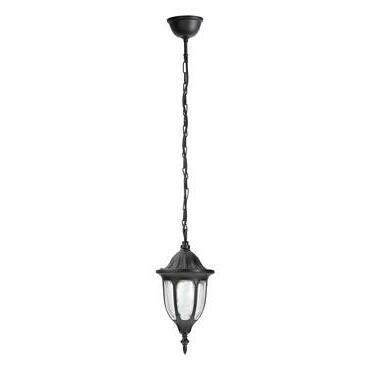 Venkovní závěsné svítidlo Milano černá E27 1×60W RABALUX 8344