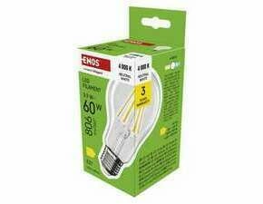 EMOS ZF5D43 LED FLM A60 5,9W(60W) 806lm E27 NW