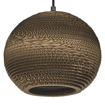 LED svítidlo dekorativní LEDVANCE DECOR CARDBOARD BALL PENDANT E27