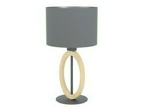 Svítidlo stolní EGLO TL 1 E27 HOLZ SCHWARZ BASILDON 1