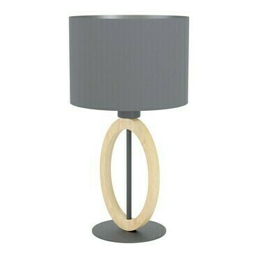 Svítidlo stolní EGLO TL 1 E27 HOLZ SCHWARZ BASILDON 1