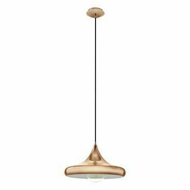 Závěsné svítidlo CORETTO 2 měď O400 mm 1X60W EGLO