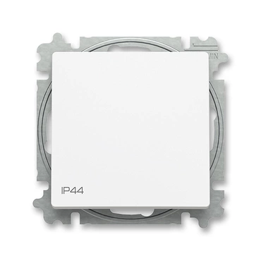 Přepínač křížový ABB Zoni 3559T-A07940 240, řazení 7, matná bílá, 2CHT590794A6240, IP44