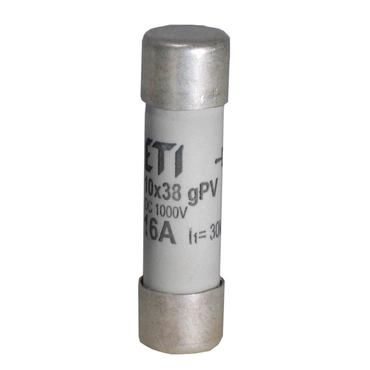 ETI 002625109 pojistka, CH10x38 gPV 25A/900V DC