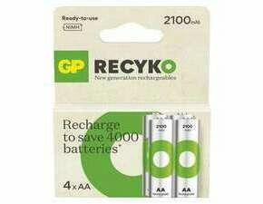 Baterie nabíjecí GP ReCyko B25214 2100 AA (HR6) 4PP