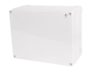FAM Krabice SolidBOX 68260 IP65, 340x270x165mm, plné víko, hladké boky