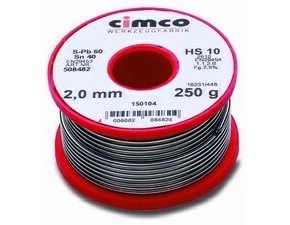 CIMCO 150104 Letovací drát o 2 mm (250 g)