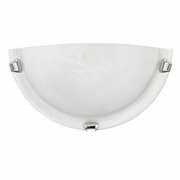 Svítidlo nástěnné EGLO WL 1 ALABASTER CHROM SALOME