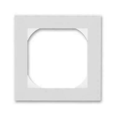 Rámeček jednonásobný ABB Levit 3901H-A05510 16, šedá/bílá, s otvorem 55x55
