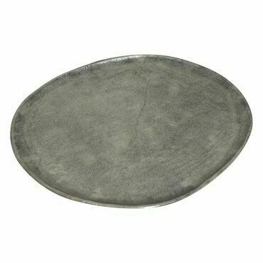Miska/Podnos d-360 nikl antika.FORLEYET EGLO