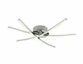 LED svítidlo stropní RABALUX 4606 CYCLONE chromová LED 21W