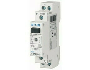 EATON ICS-R16D024B200 Z-R23/16-20 Instalační relé 24V DC, 2 zap. kont., 16A, LED a tlačítko