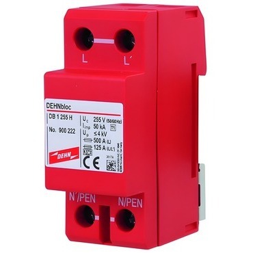 DEHN 900222  Svodič bleskových proudů 1-pólový 255V H DEHN DEHN