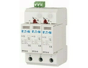 EATON 176094 SPPVT2H-06-2+PE Svodič přepětí T2 (II, C), fotovoltaické aplikace 600V DC, max. zk