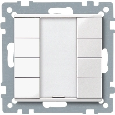 SCHN MTN617419 KNX tlač. panel 4-násobný plus, Polar, System M RP 0,08kč/ks