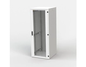 Rozvaděč stojanový CONTEG RI7-42-60/60, 19", 42U, 600x800mm, skleněné dveře, zámek
