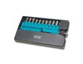 wpr10208 251-EML-1 21-dílná sada "EMANUELA" - bity (ploché, PH, PZ, TORX, HEX) s upínkou, v praktick