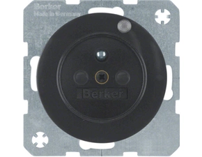 HAG 6765092045 Zásuvka se zemnicím kolíkem a LED kontrolkou, 16 A, 250 V ~, šroubovací svorky, Berke