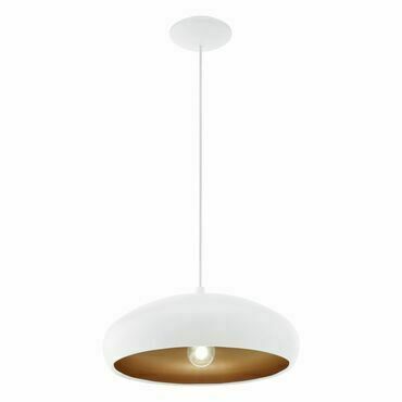 Svítidlo závěsné EGLO HL 1 E27 WEISS KUPFER MOGANO 1