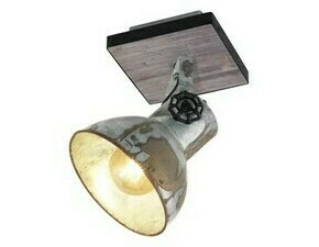 Svítidlo nástěnné EGLO WL 1 HOLZ ZINC USED SW BARNSTAPLE