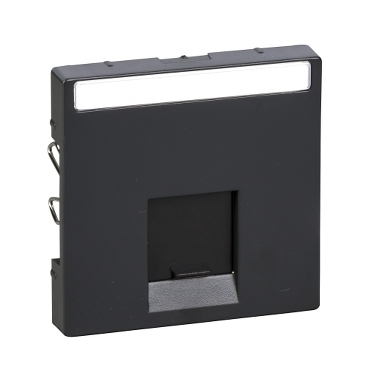 SCHN MTN465814 Merten - Centrální deska pro datovou zásuvku 1xRJ45 Actassi S-One, System M, Antracit