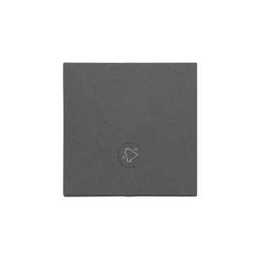 Kryt SIMON TKWD1L/116, 1násobný, pro přístroje SP1M s podsvětlením, grafitová matná