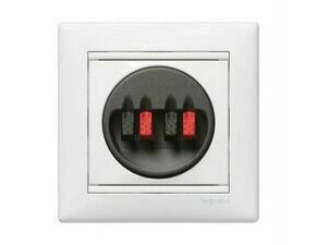 LEG 774424 VA BÍLÁ ZÁSUVKA REPRO DVOJITÁ