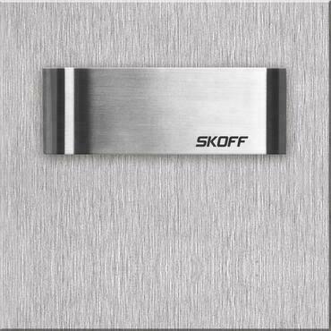 LED svítidlo orientační SKOFF Tango Short LED Light 230 V AC 1,8 W IP20 LED 4000K INOX