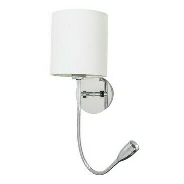 Nástěnné svítidlo Larkin chromová E27 1×40W RABALUX 6529
