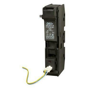 Pojistkový odpojovač OEZ:45697 OPT22-3-S, Ie 63 A, Ue AC 1500 V / DC 1000 V, pro válcové pojistkové