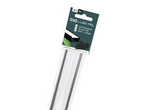 SET LED profilu LED POL ORO-PROFIL-UNI-OUT-BLACK-2M-S-SET