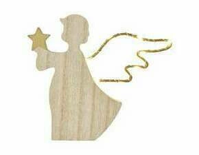 EMOS DCWW43 8LED WOODEN ANGEL 2AAA WW