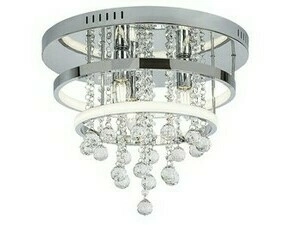 Stropní svítidlo Pallas chrom LED 32W + E14 3×40W RABALUX 2237