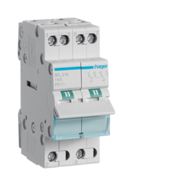 HAG SFL216 Přepínač (I-II) 2P / 16A