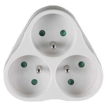 EMOS P0026 ZÁSUVKA ROZBOČOVACÍ 3×