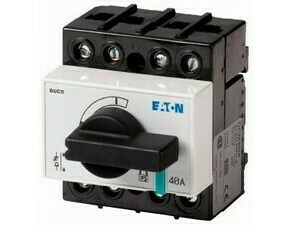 EATON 1314110 DCM-40/4 Odpínač DUCO, 40A, 4 pól, s pevnou osou a ovládací pákou