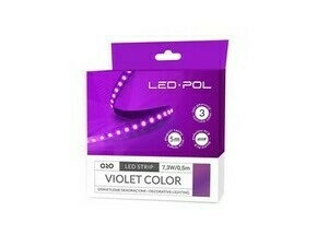 LED pásek LED-POL Strip 600L 2835 NWD Violet