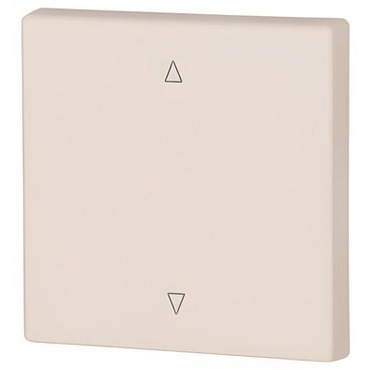 EATON 147614 CWIZ-01/22 Kryt RF tlačítka 55x55mm, Nahoru-dolů, Krémová, matná