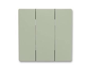 Kryt spínače ABB Zoni 3559T-A00666 243, olivová, trojnásobného