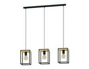 Svítidlo závěsné EGLO HL 3 E27 SCHWARZ HOLZ LIBERTAD