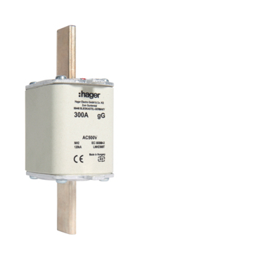 HAG LNH2300M Pojistka nožová NH2 gG 500V 300A dvojitá signalizace