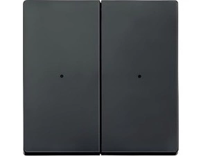 SCHN MTN625214 Kryty pro 2-násobný tlač. modul, Antracit, System M