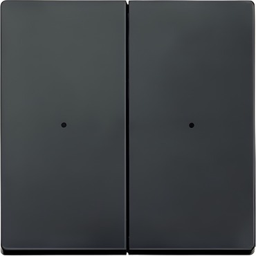SCHN MTN625214 Kryty pro 2-násobný tlač. modul, Antracit, System M